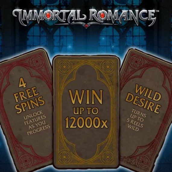 Immortal Romance Slot not on Gamstop
